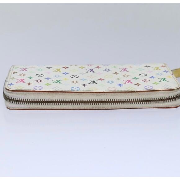 Louis Vuitton Monogram Multicolor Zippy Wallet White - Picture 3 of 5